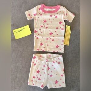 NWT Hanna Andersson Moon & Back Short John Pajamas size 2T